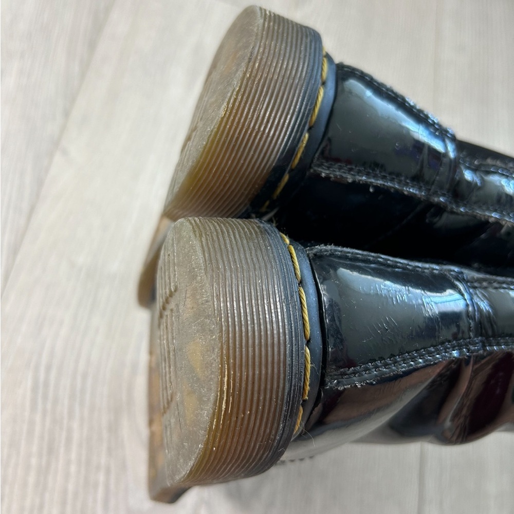 Dr. Marten 1460 8-Eye Patent Leather Combat Boots - Picture 6 of 13